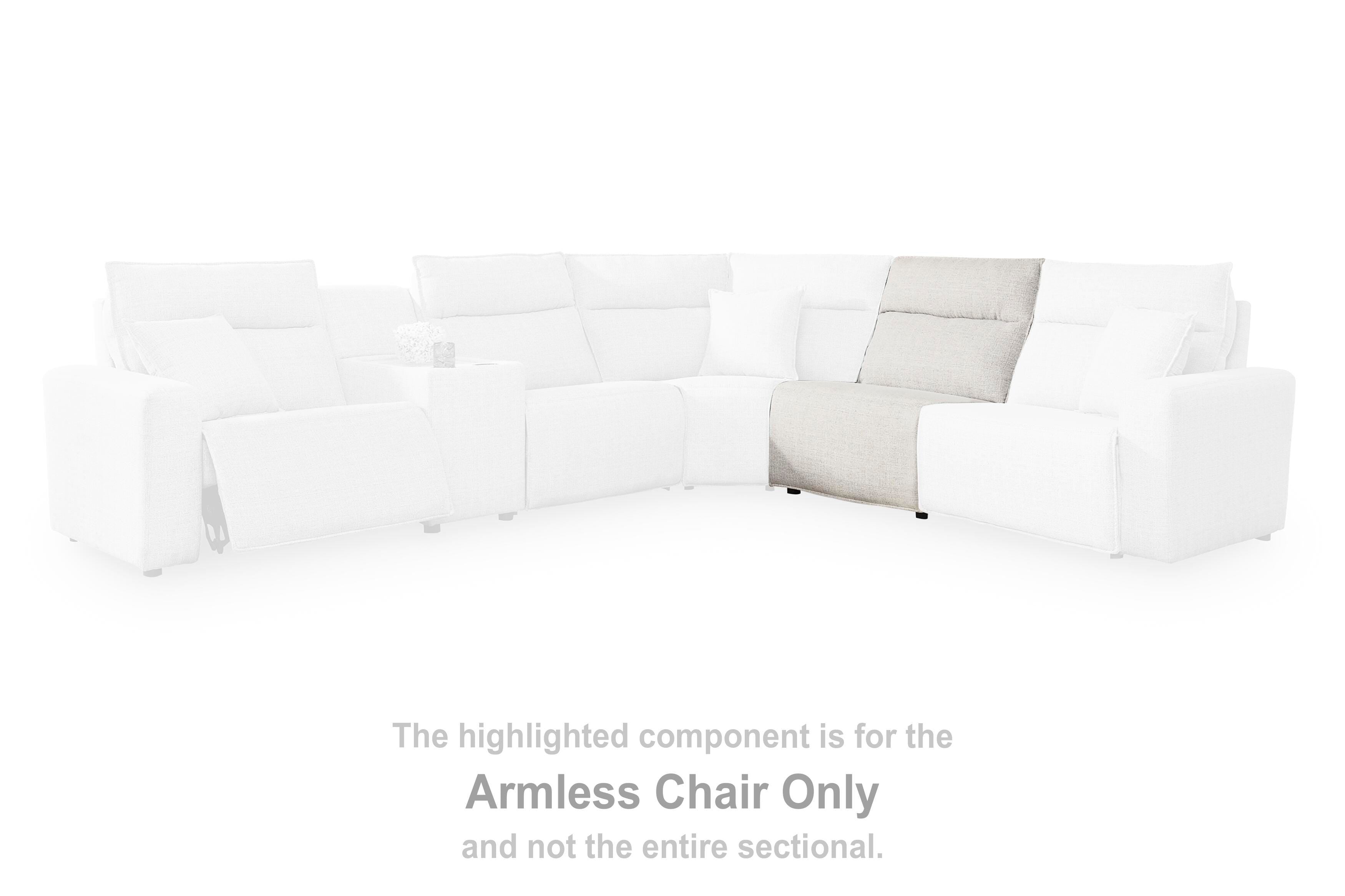 Modmax II Power Reclining Sectional with Audio Consoles