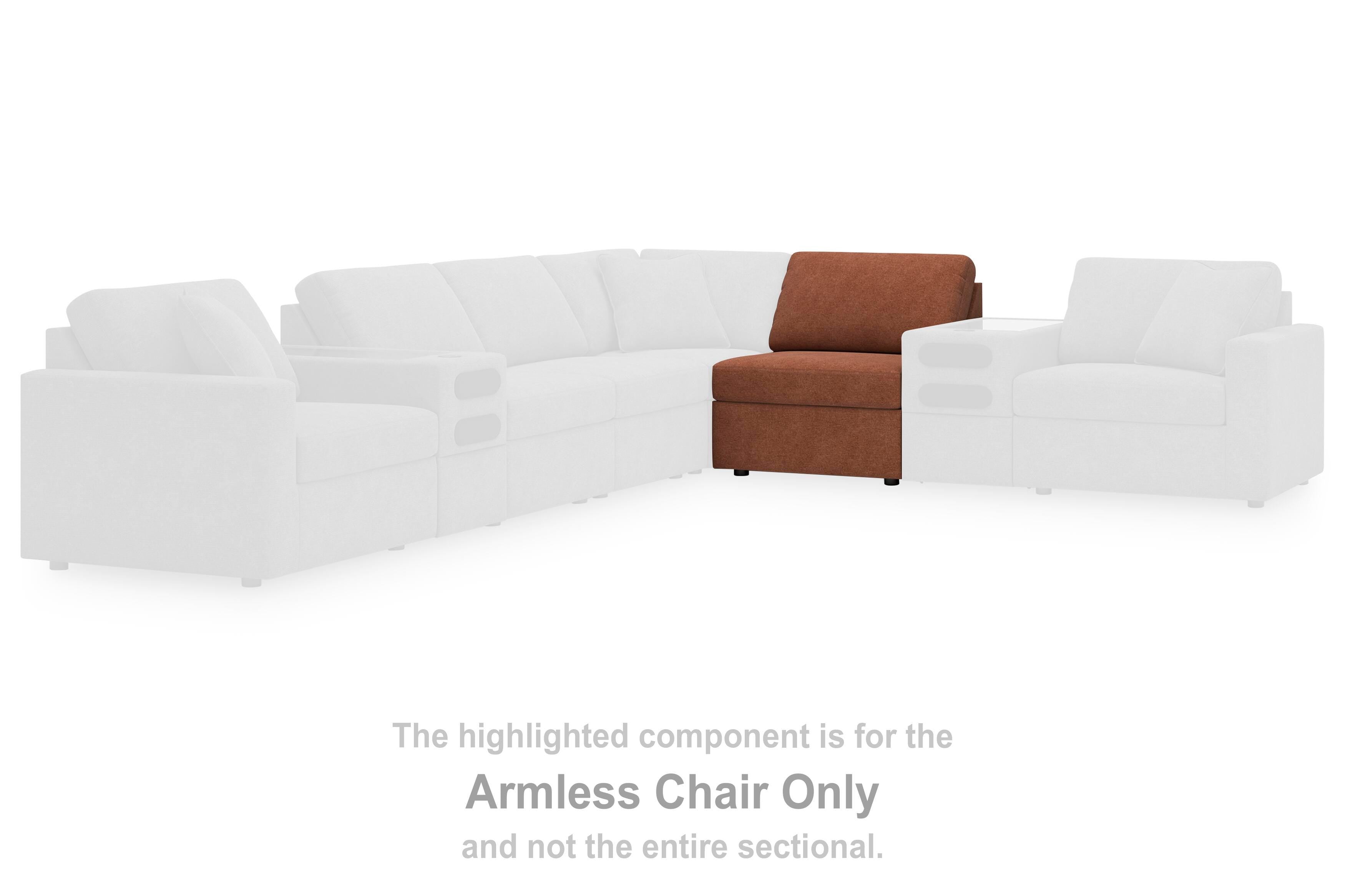 Modmax Balanced Sectional with Audio and Storage Consoles