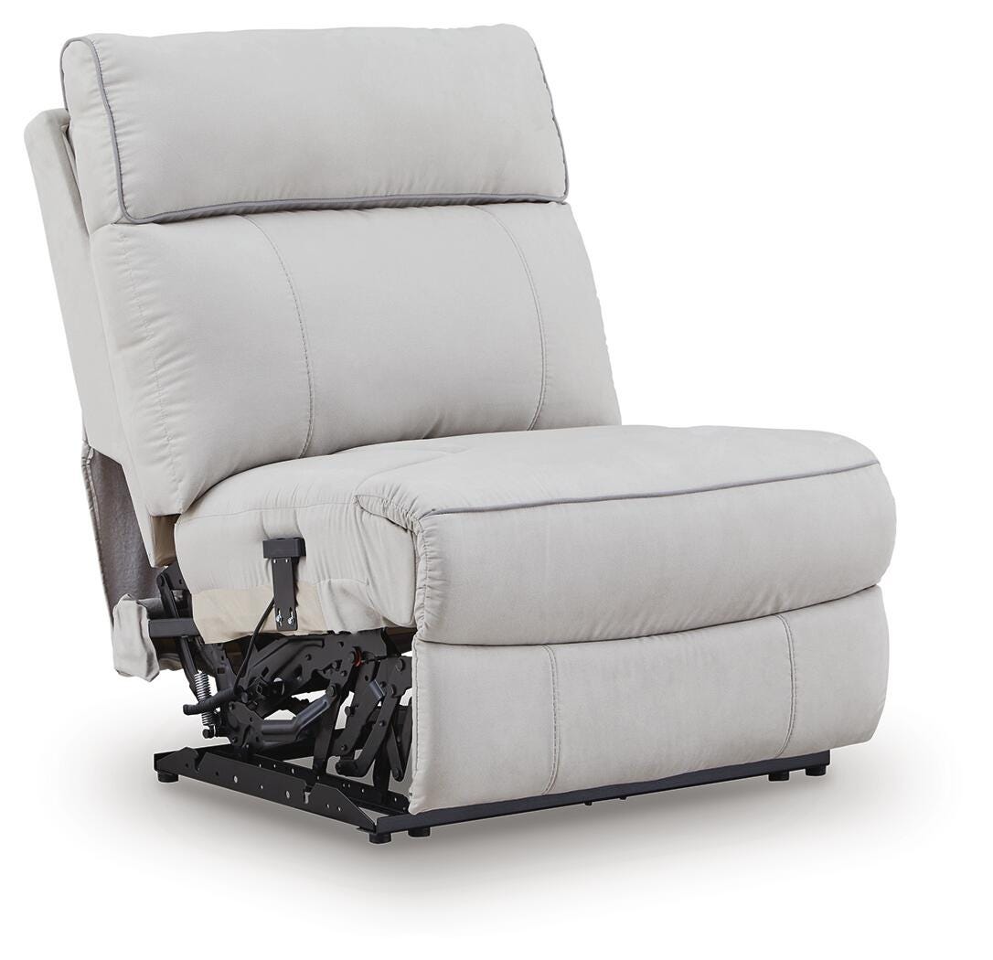 Social Pointe Reclining Sectional with Storage Consoles