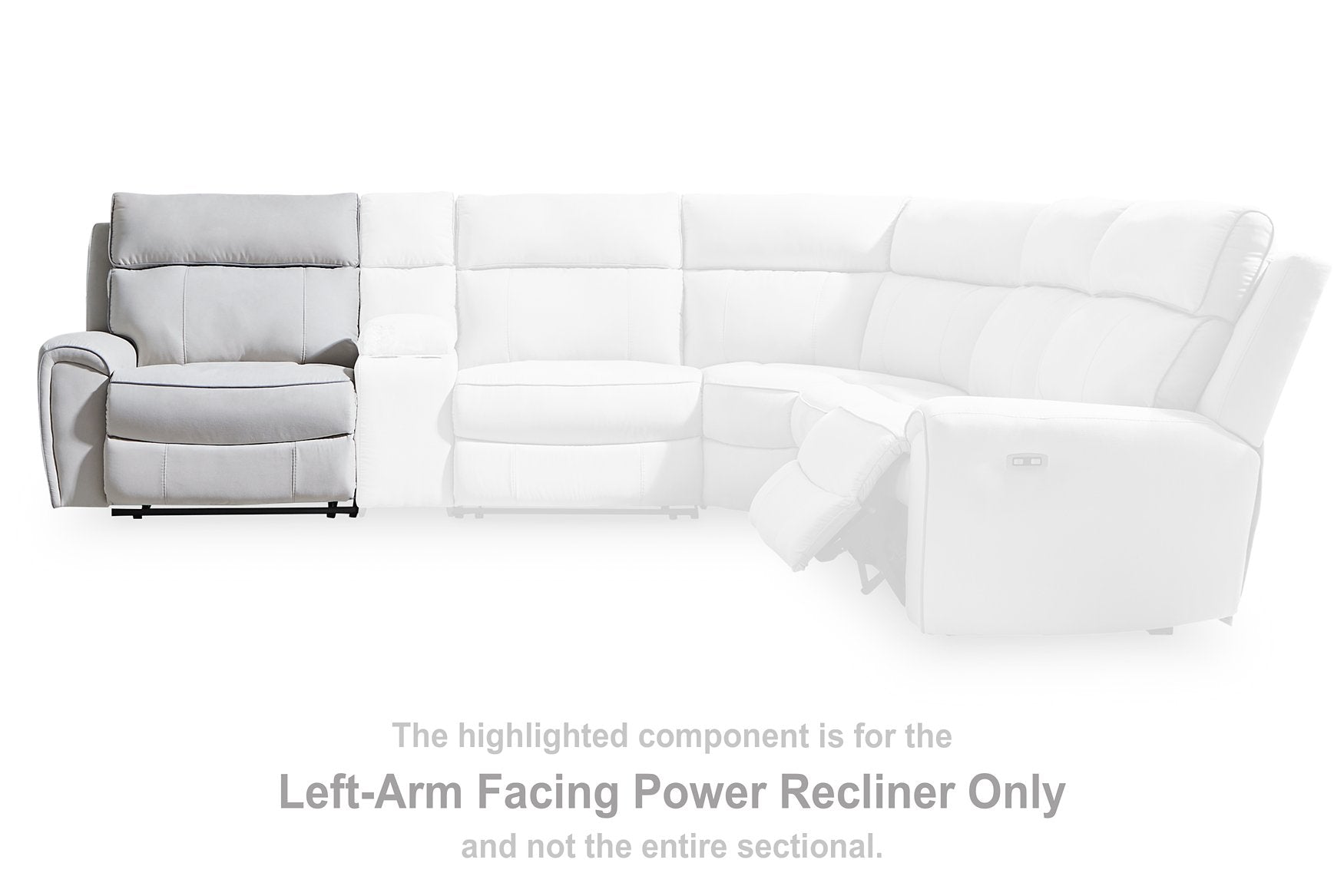 Social Pointe Power Reclining Sectional