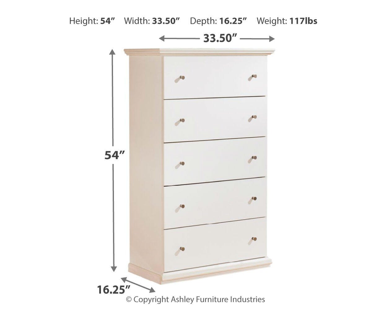 Bostwick Shoals Youth Chest of Drawers