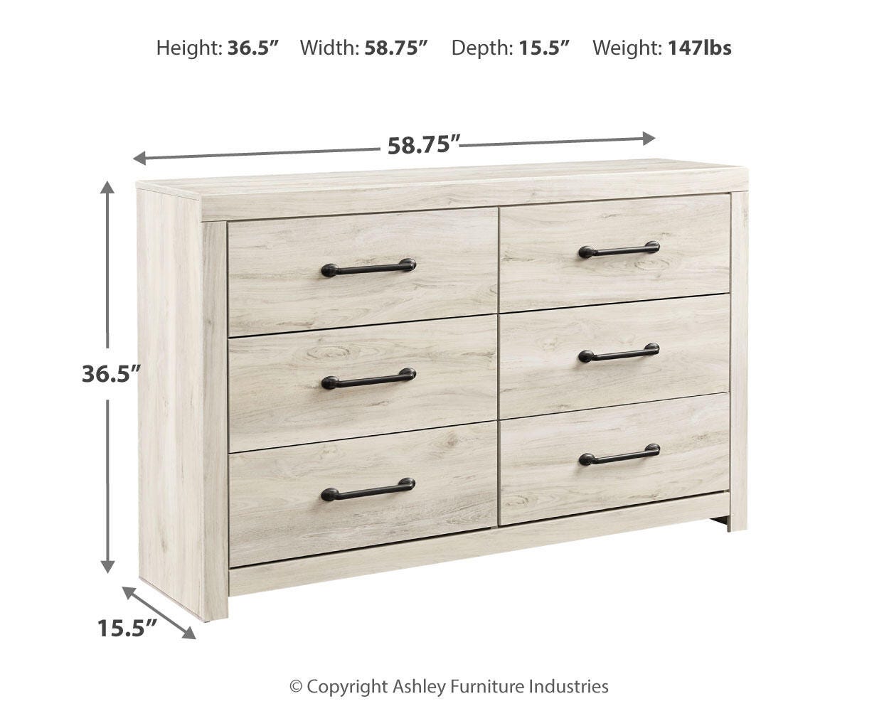 Cambeck Dresser and Mirror