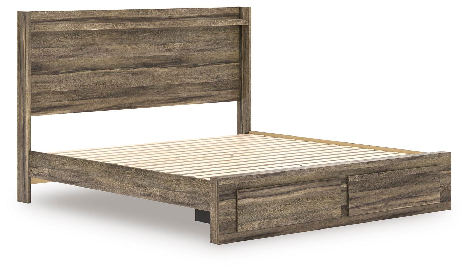 Elbrim Panel Storage Bed