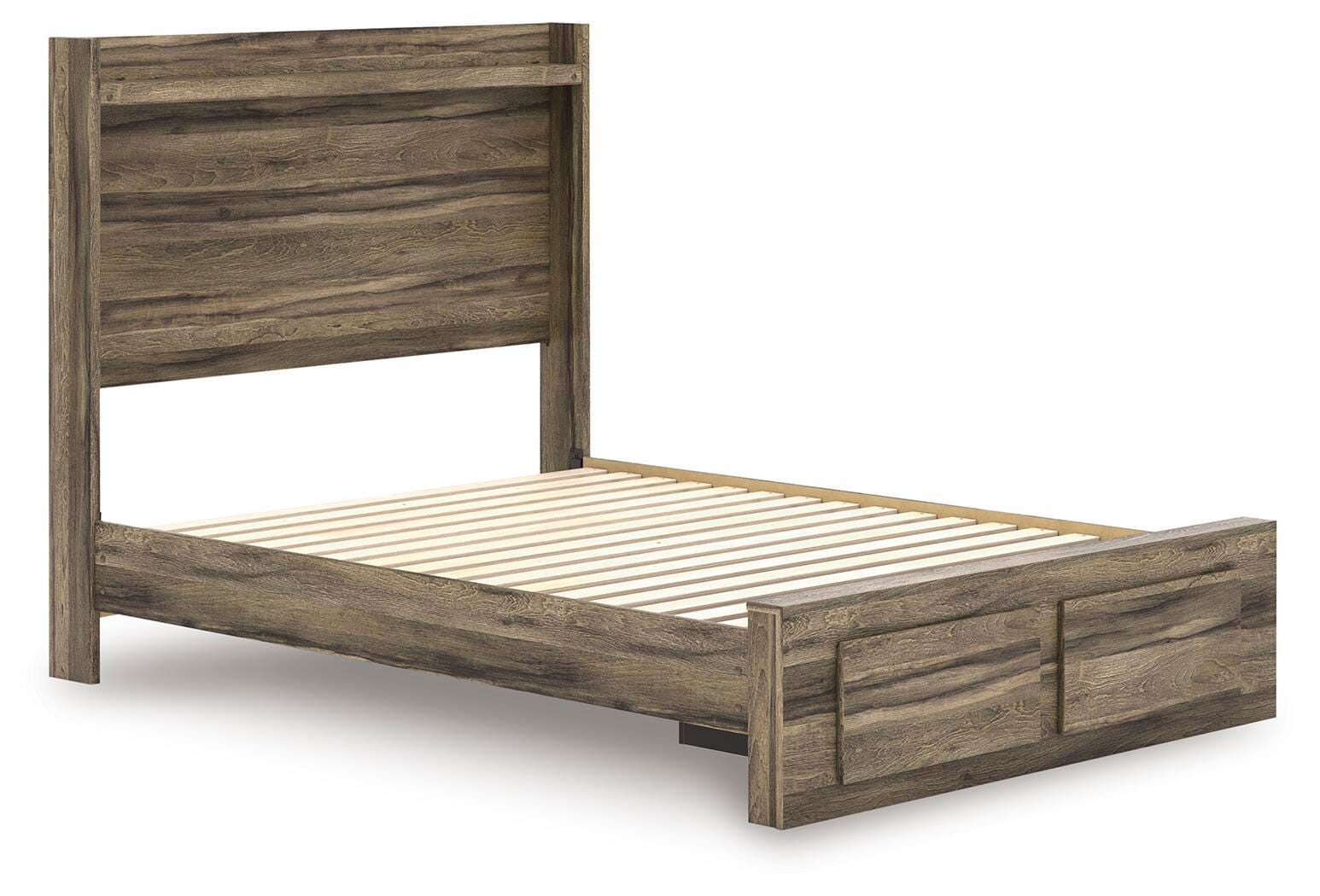 Elbrim Panel Storage Bed