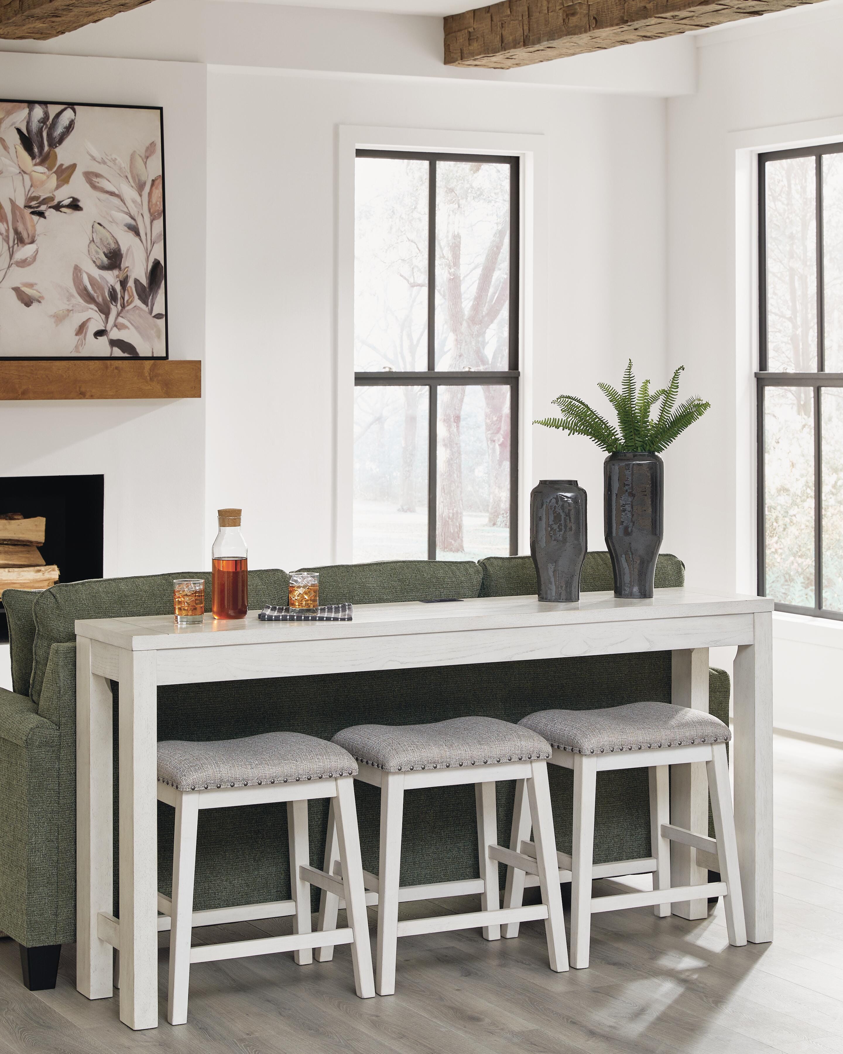 Robbinsdale Counter Height Dining Table and 3 Barstools Set