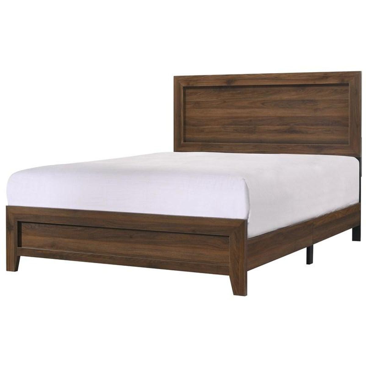 Crown Mark Millie Full Panel Bed in Brown Cherry B9250-F-BED image